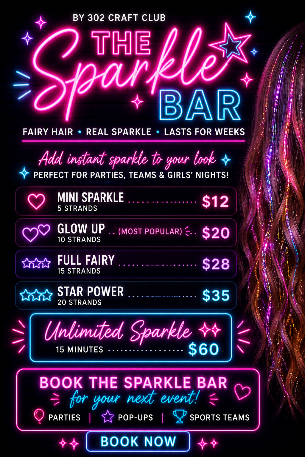 ✨ The Sparkle Bar by 302 Craft Club