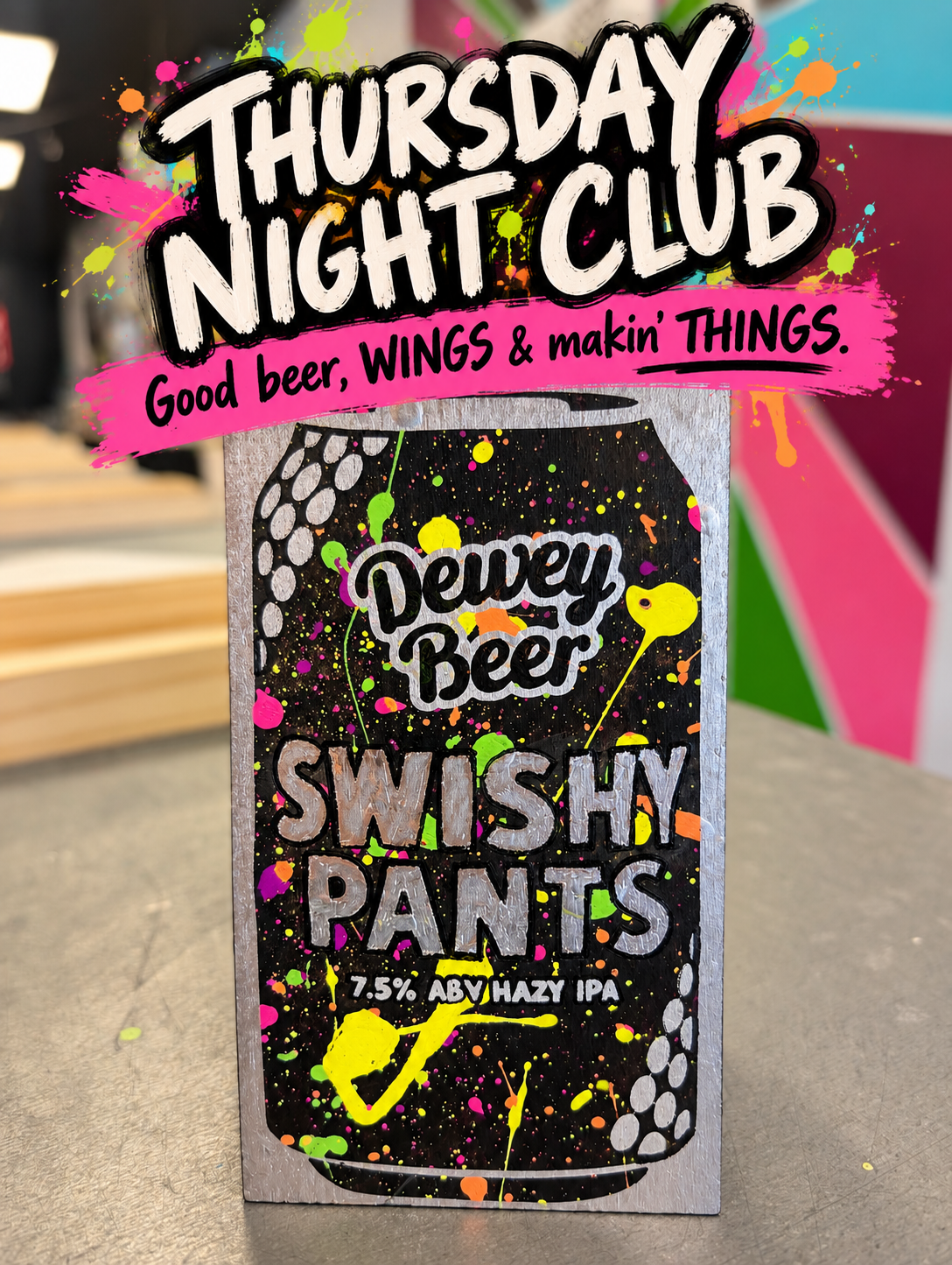 Thursday Night Club at Dewey Beer | Swishy Pants