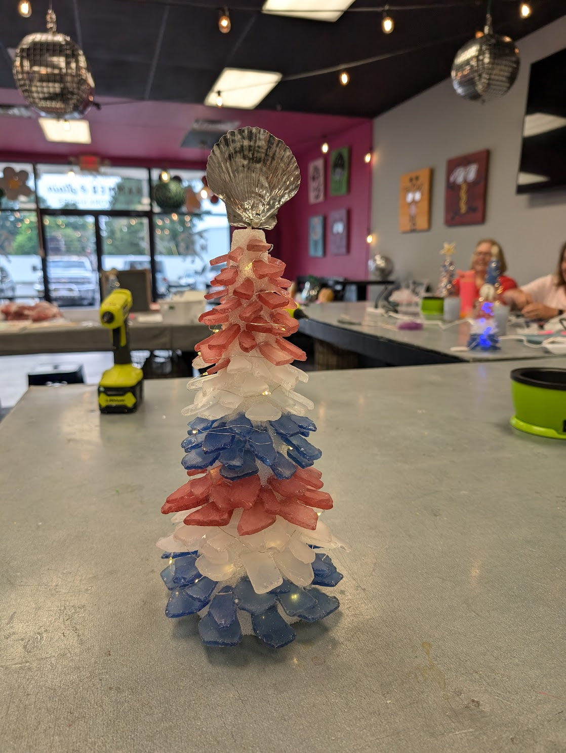 6/4 @ 5:00pm- 6:30pm: SEAGLASS TREE WORKSHOP