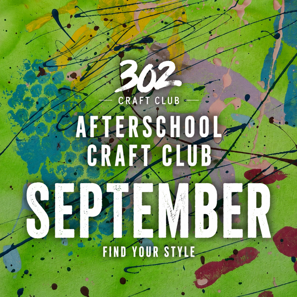 September 2026 After School Craft Club